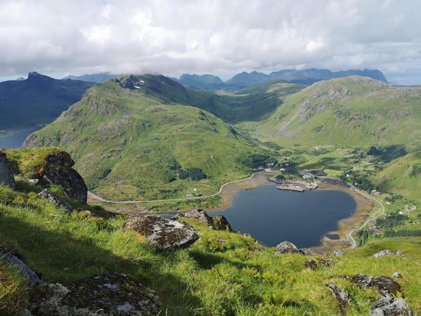 Glamping Lofoten Hotel Kongsjorda ภายนอก รูปภาพ