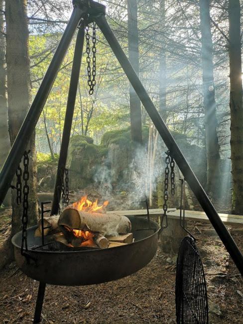 Glamping Lofoten Hotel Kongsjorda ภายนอก รูปภาพ