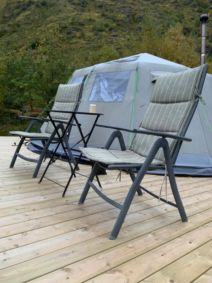Glamping Lofoten Hotel Kongsjorda ภายนอก รูปภาพ